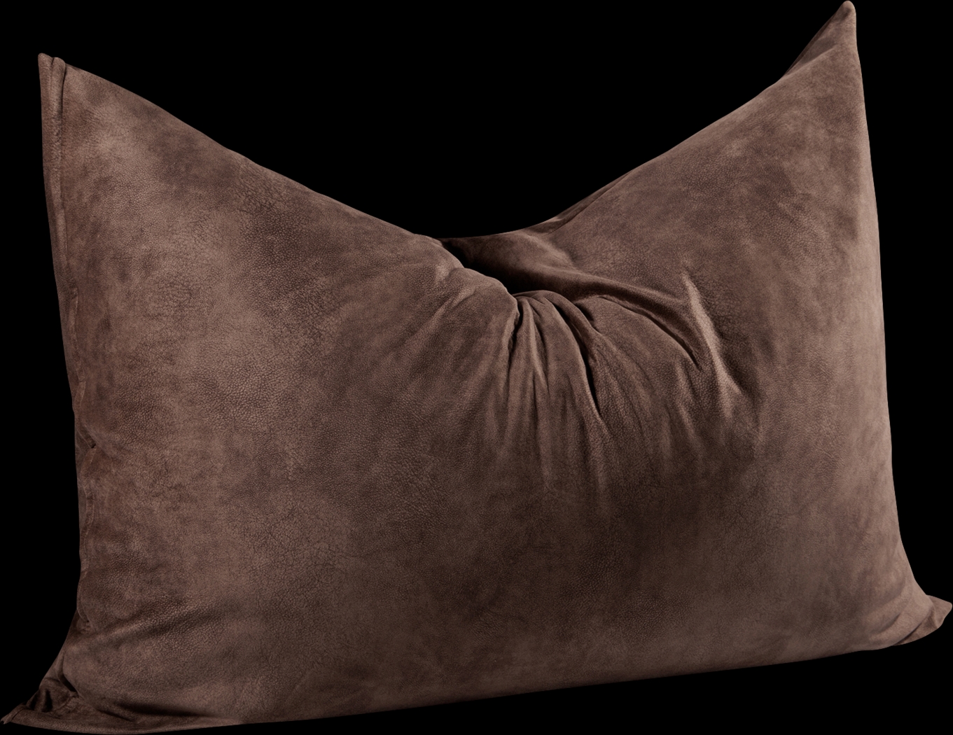 Kids Amelle Coffee Large Bean Bag and Floor Pillow - Thumbnail - Image 2