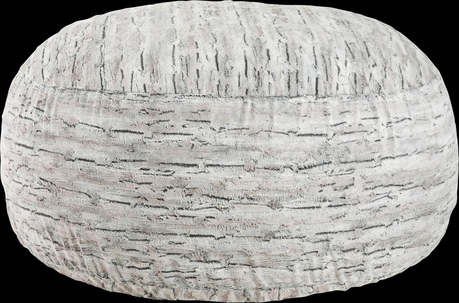 Kids Amraam Gray Bean Bag Chair - Thumbnail - Image 1