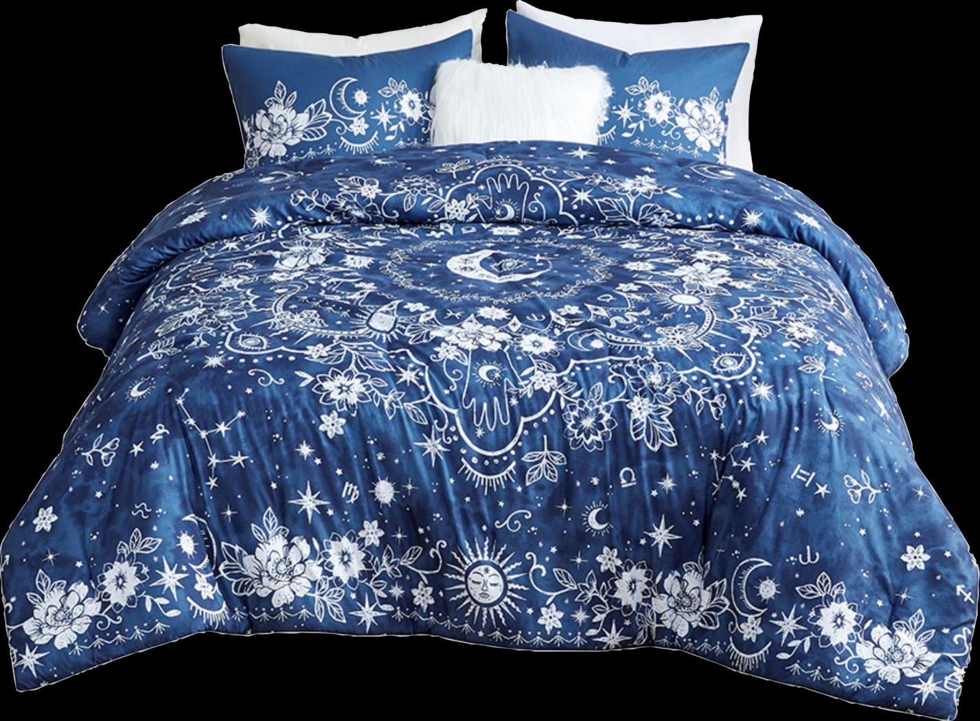 Kids Amsela Blue Twin Comforter Set - Thumbnail - Image 1