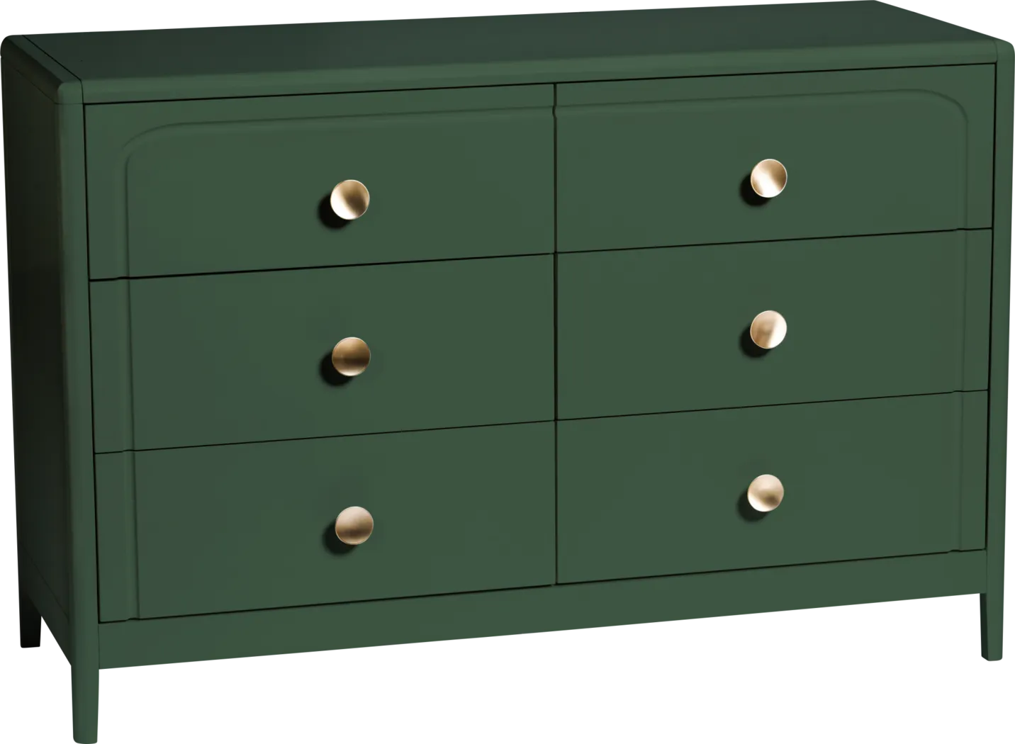 Kids Anato Green 6 Drawer Dresser - Thumbnail - Image 3