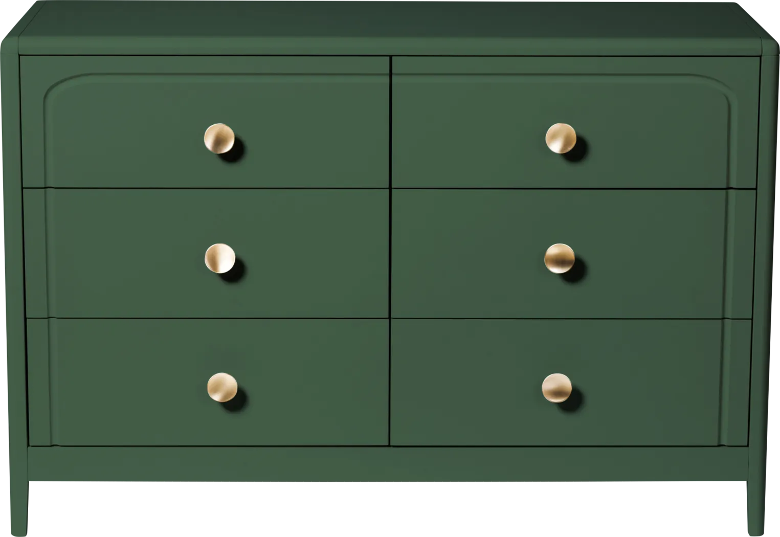Kids Anato Green 6 Drawer Dresser - Thumbnail - Image 4