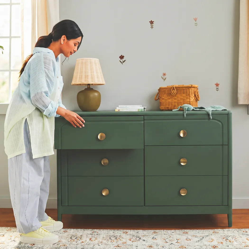Kids Anato Green 6 Drawer Dresser - Thumbnail - Image 8
