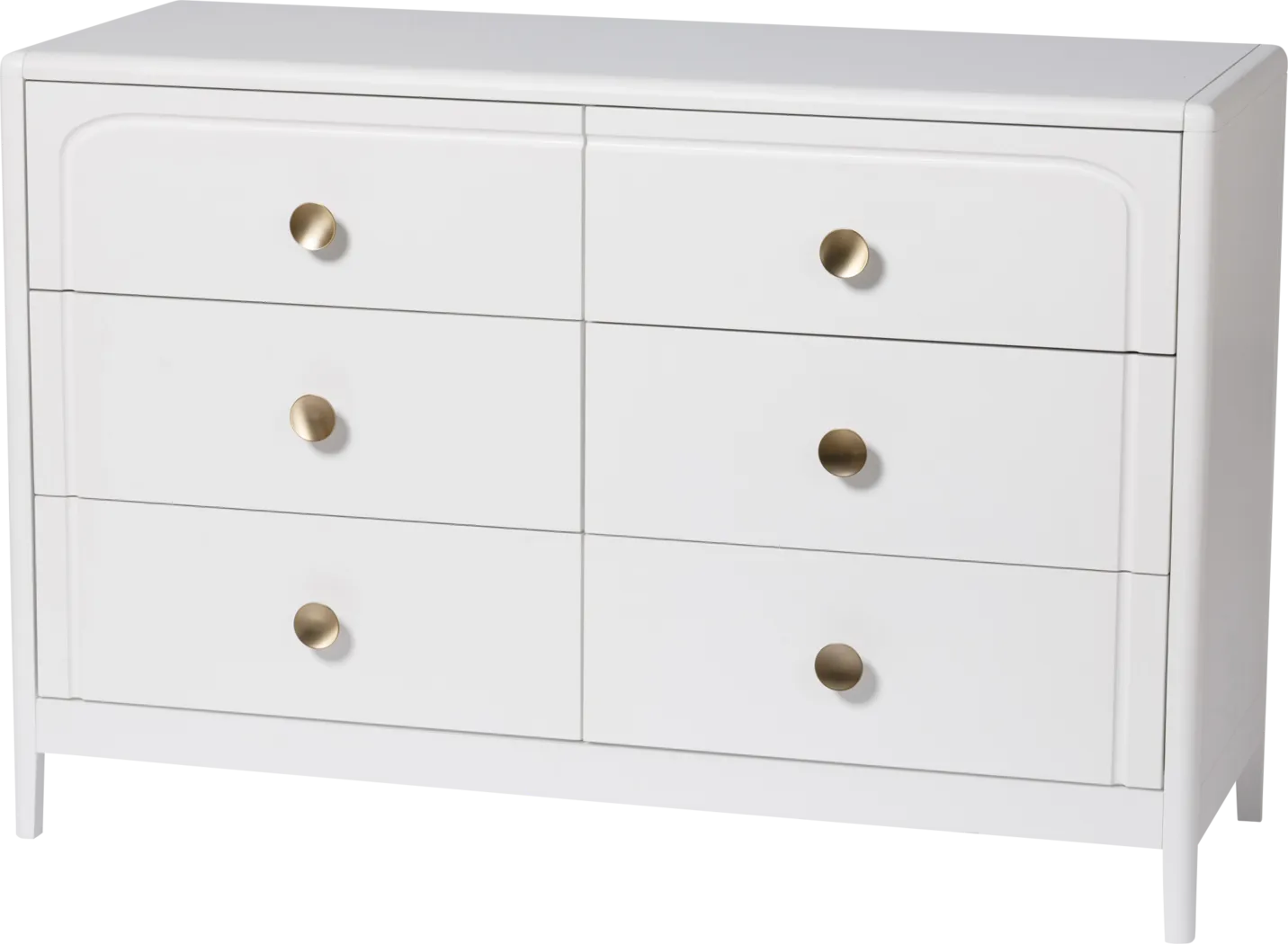 Kids Anato White 6 Drawer Dresser - Thumbnail - Image 8