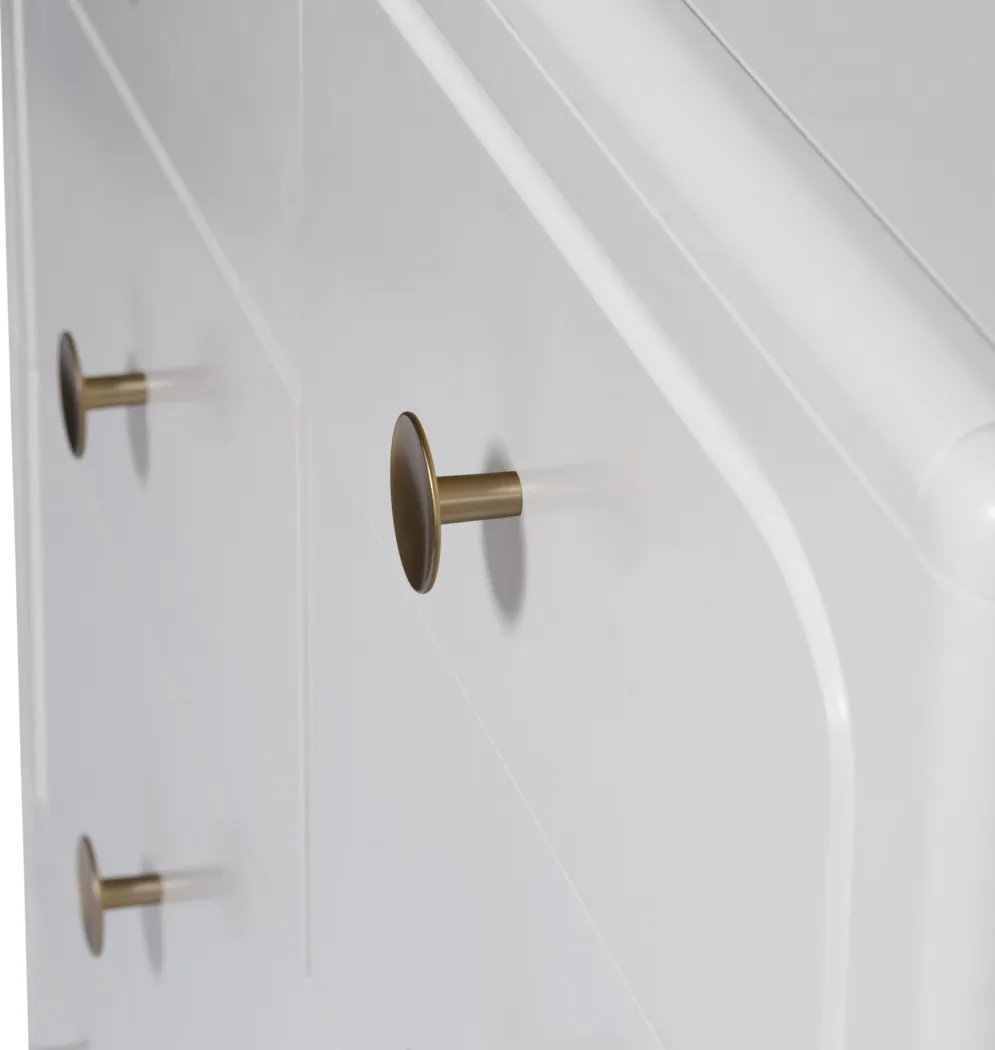 Kids Anato White 6 Drawer Dresser - Thumbnail - Image 9