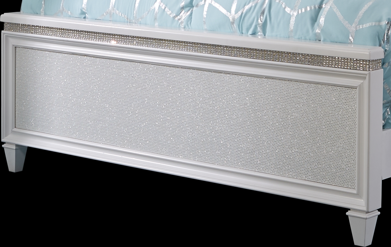 Kids Angelique White 5 Pc Full Panel Bedroom - Thumbnail - Image 5