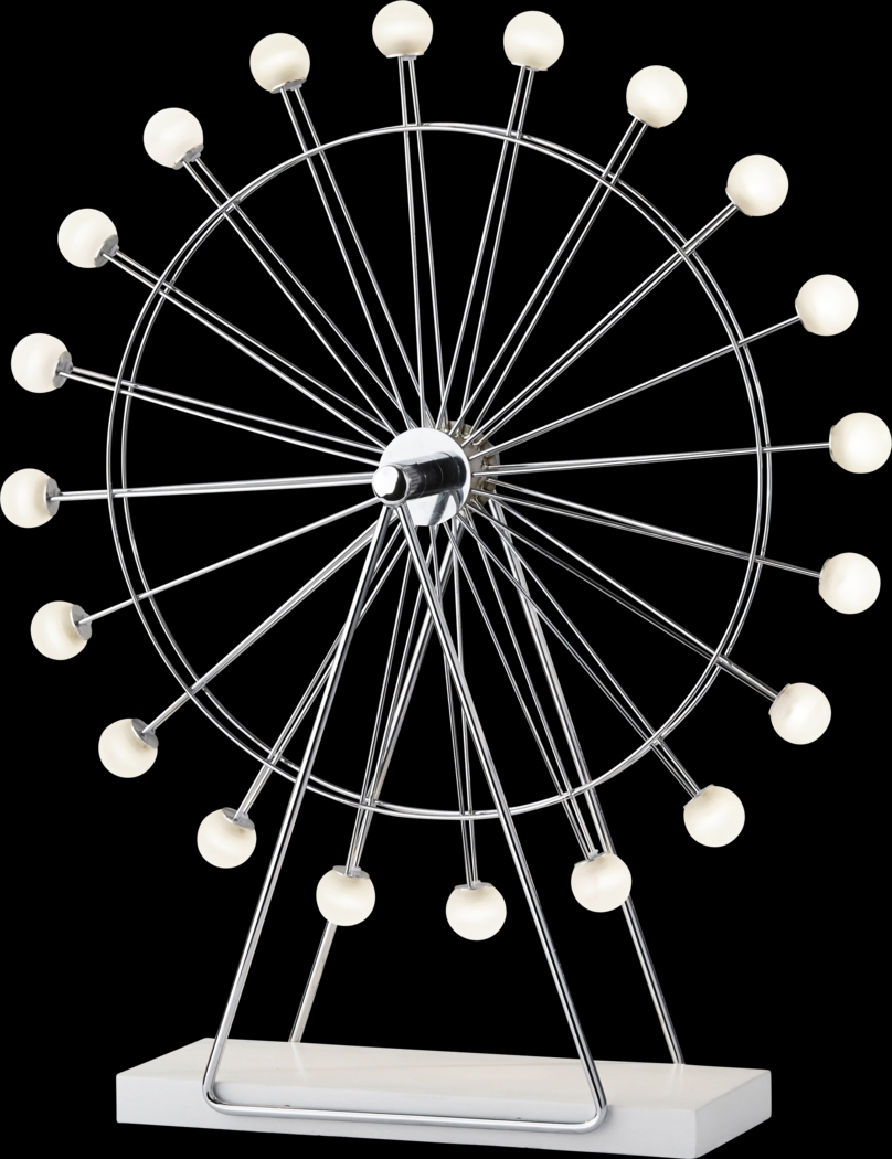 Kids Anglio Silver Table Lamp - Thumbnail - Image 1