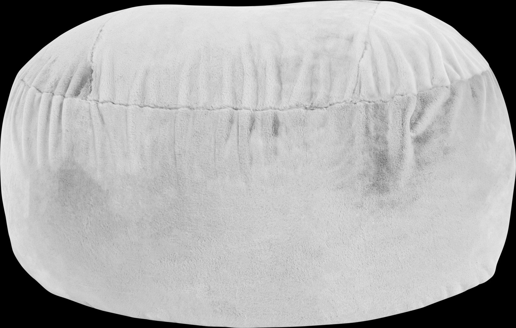 Kids Aniline II White Bean Bag Chair - Thumbnail - Image 1