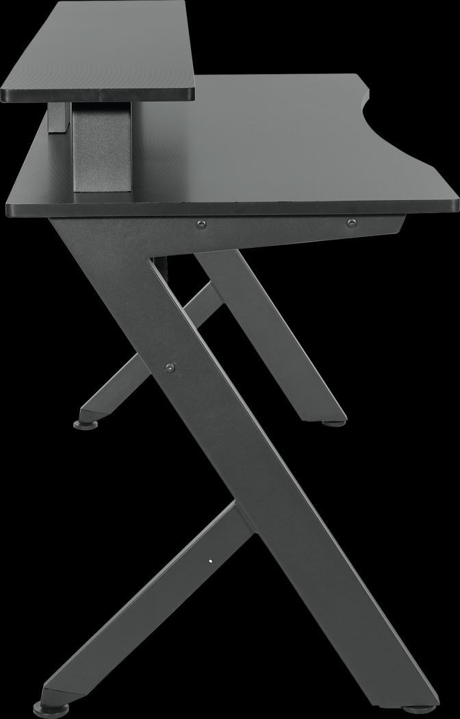 Antinous Black 54 in. PC Gaming Desk - Thumbnail - Image 4