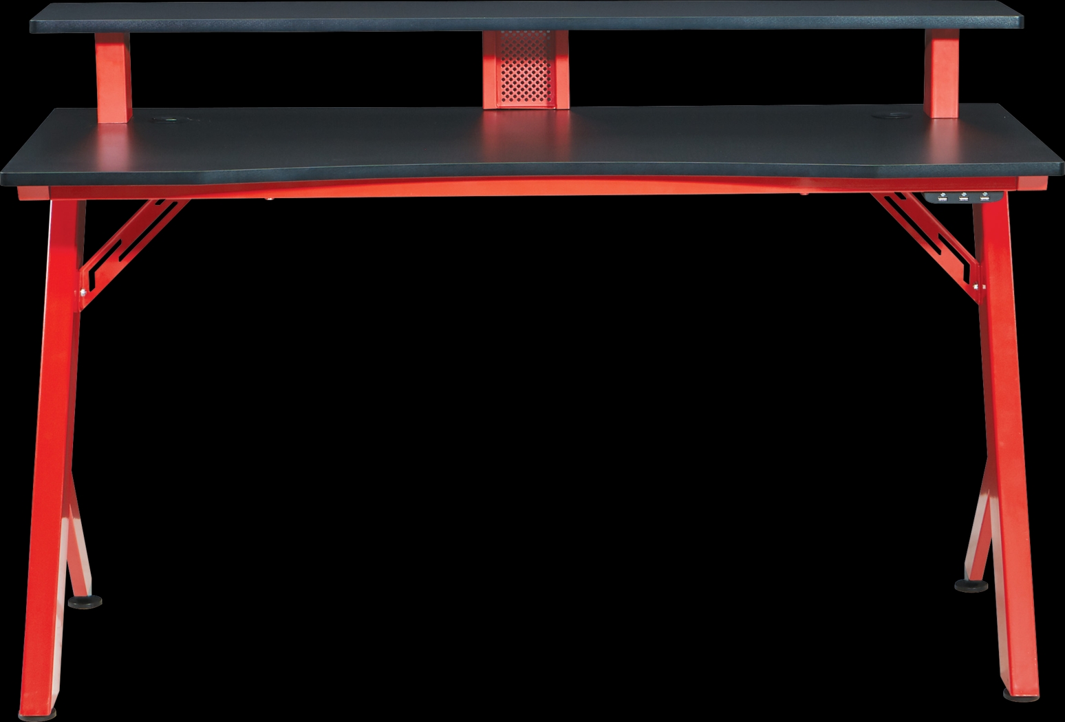 Antinous Red 54 in. PC Gaming Desk - Thumbnail - Image 3