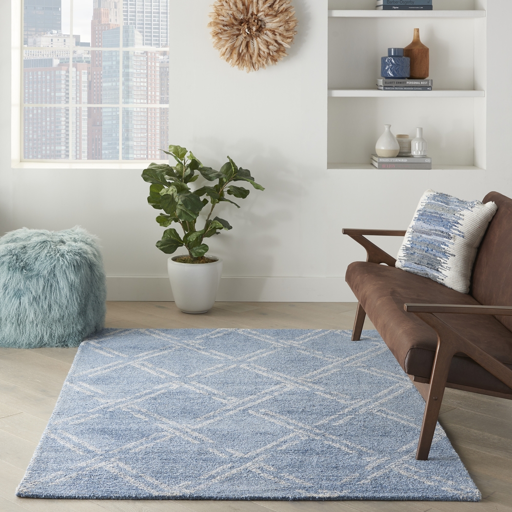 Kids Apollon Blue 8' x 10' Rug - Thumbnail - Image 8