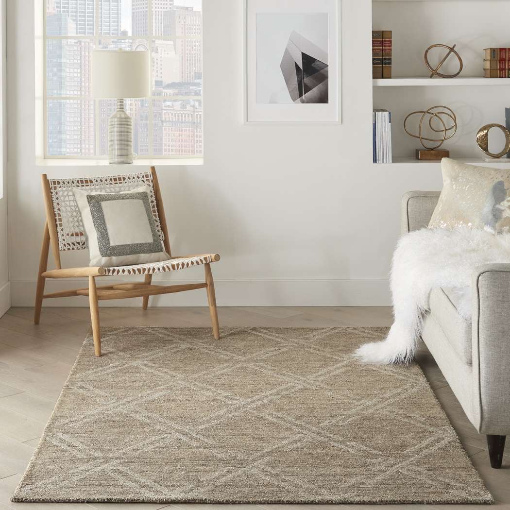 Kids Apollon Taupe 5' x 7' Rug - Thumbnail - Image 9