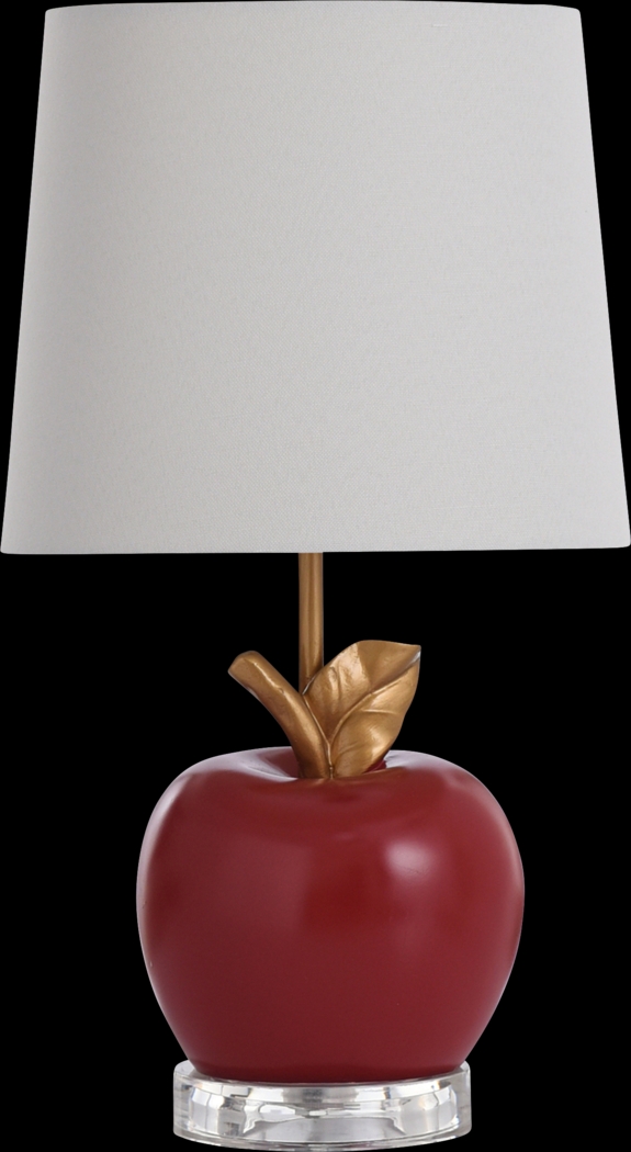Kids Apple Way Red Lamp - Thumbnail - Image 1