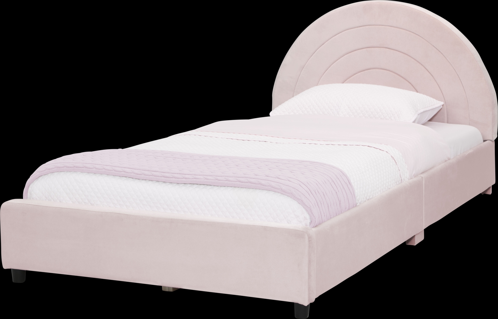 Kids Aracha Pink Twin Bed - Thumbnail - Image 4
