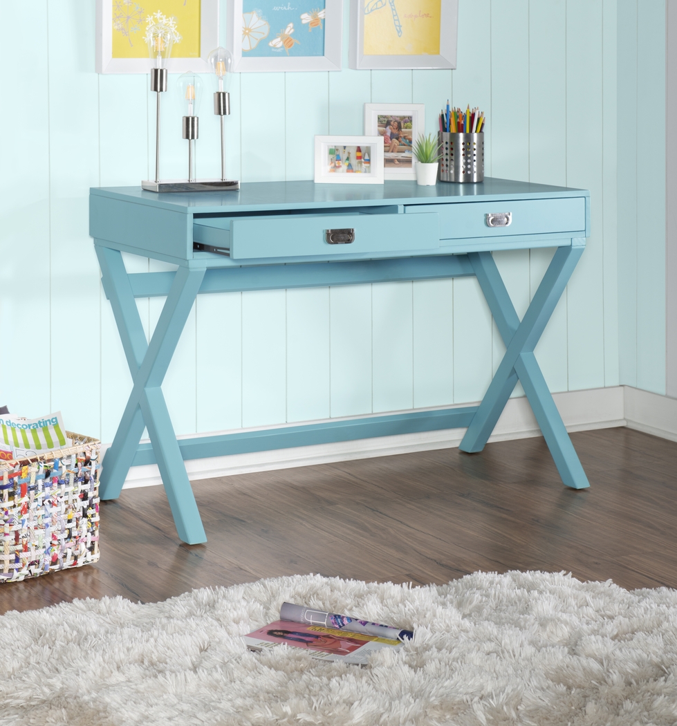 Kids Aranya Blue Desk - Thumbnail - Image 4