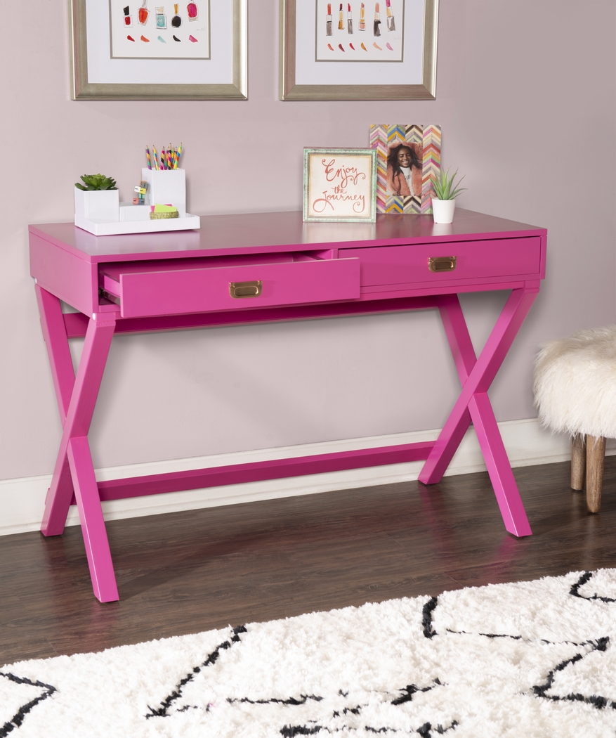 Kids Aranya Pink Desk - Thumbnail - Image 4
