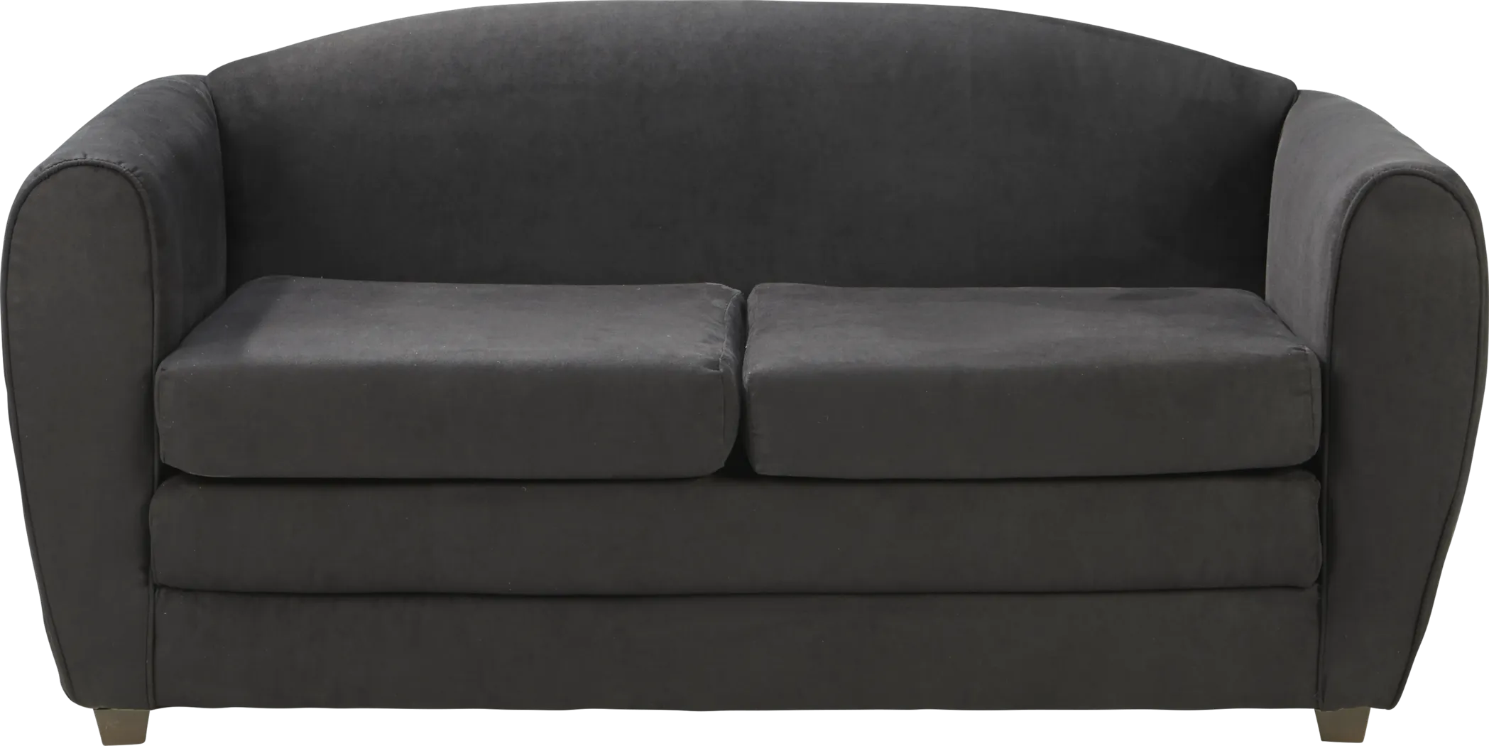 Kids Arezzo Black Sleeper Sofa - Thumbnail - Image 1