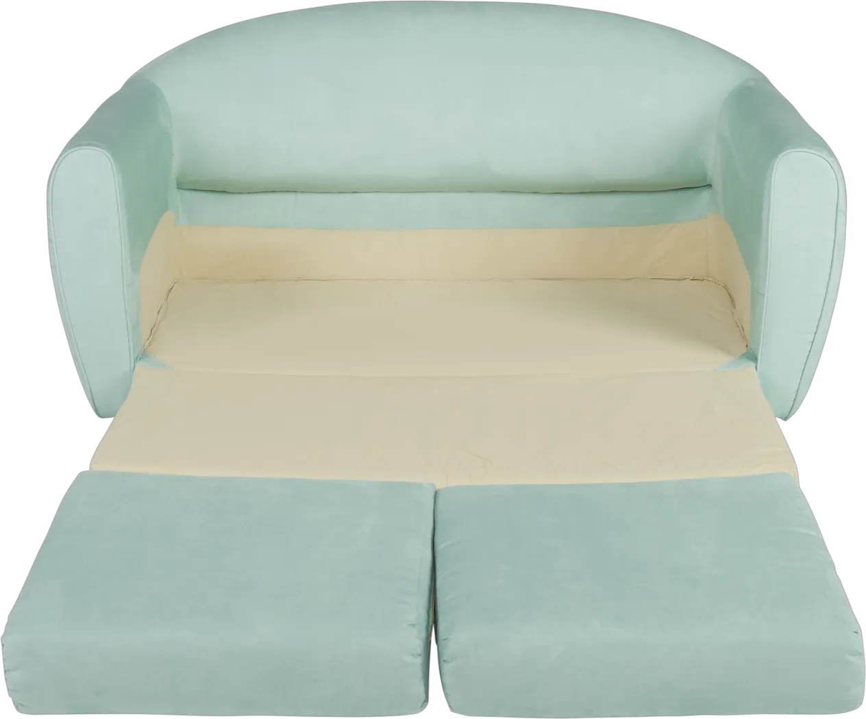 Kids Arezzo Mint Sleeper Sofa - Thumbnail - Image 3