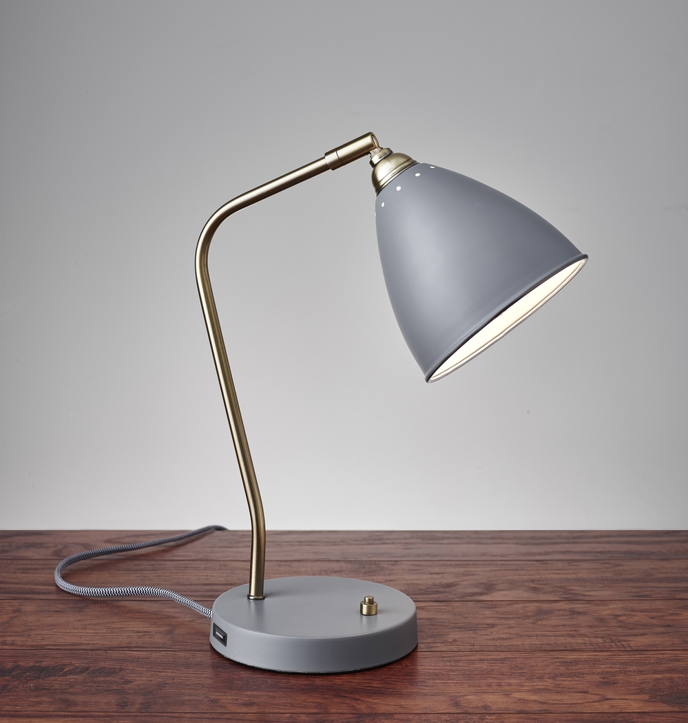Kids Arginis Gray Table Lamp - Thumbnail - Image 2