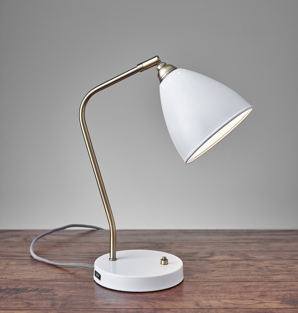 Kids Arginis White Table Lamp - Thumbnail - Image 2