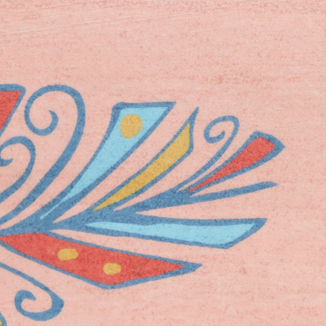 Kids Arlo Feather Pink 4' x 6' Rug - Thumbnail - Image 7