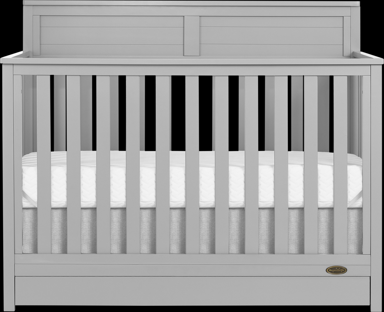 Kids Aroro Gray Convertible Crib - Thumbnail - Image 1