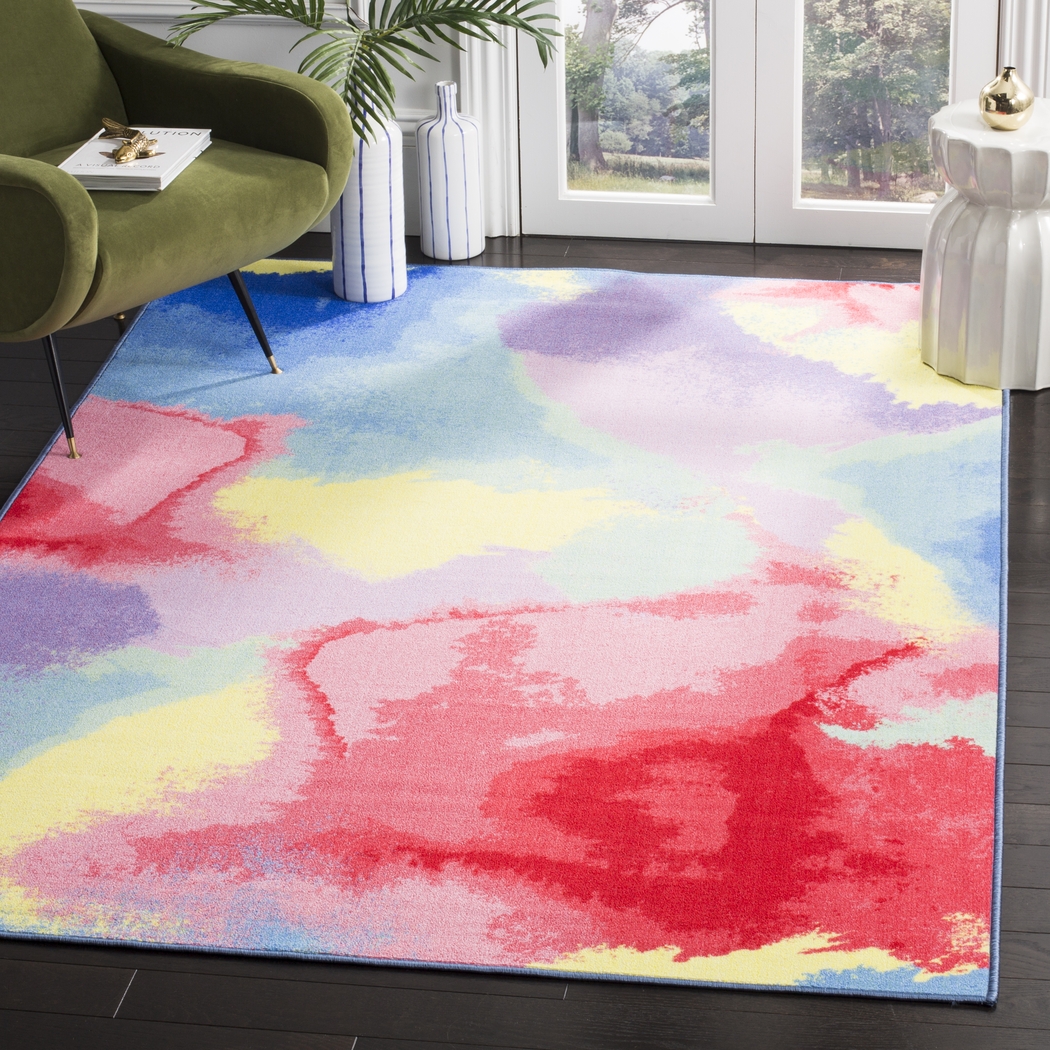 Kids Artanges Multi 5'5 x 7'6 Rug - Thumbnail - Image 2