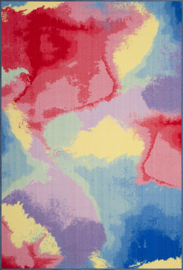 Kids Artanges Multi 6'7 x 9' Rug - Thumbnail - Image 1