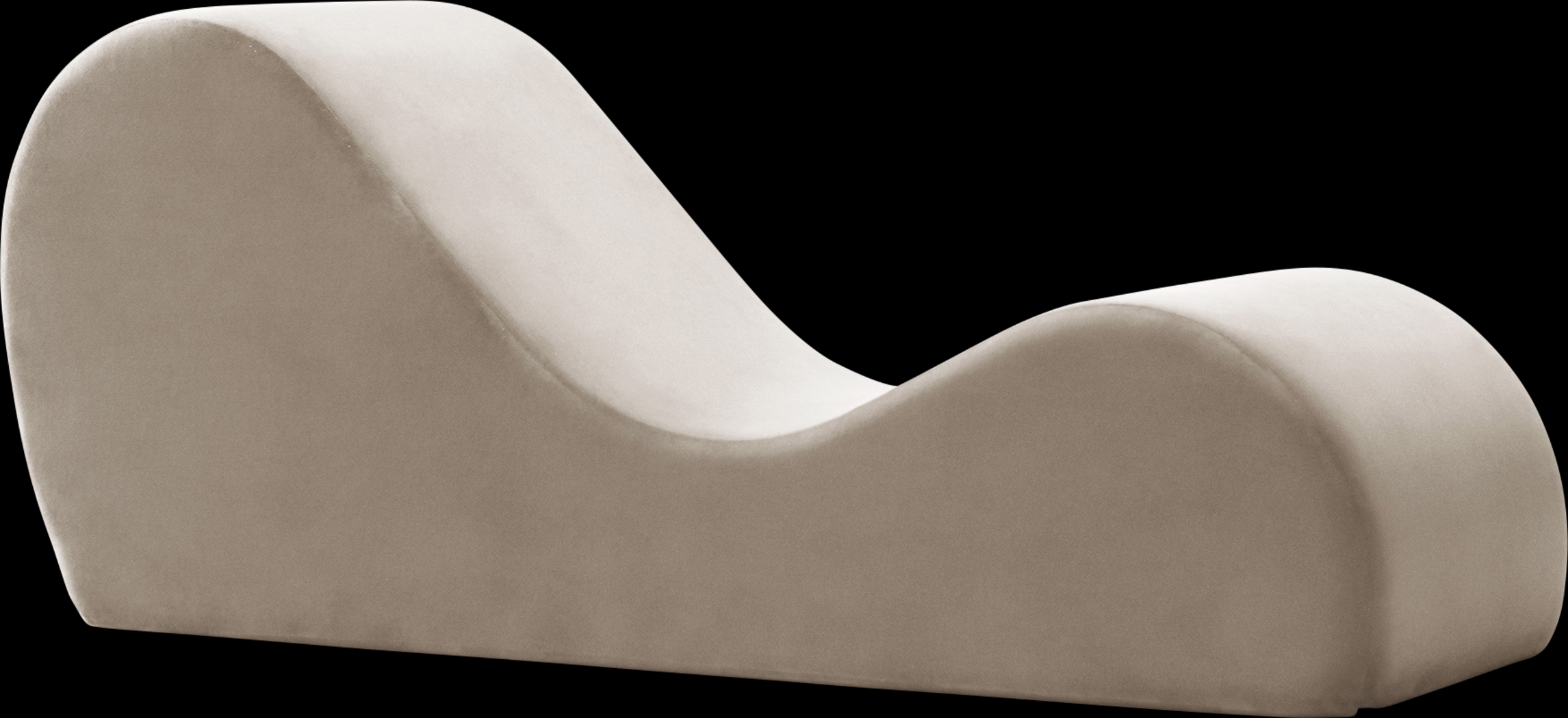 Kids Asanna Beige Lounge Chair - Thumbnail - Image 1