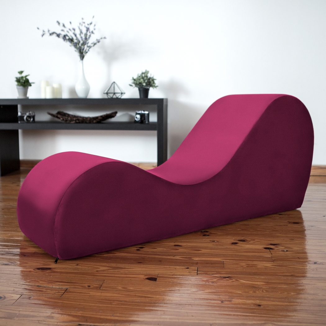 Kids Asanna Red Lounge Chair - Thumbnail - Image 7