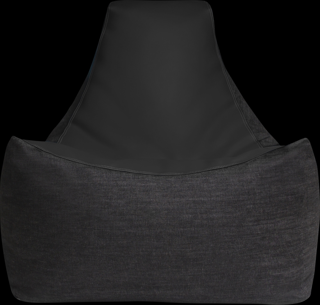 Kids Azani Black Gaming Bean Bag Chair - Thumbnail - Image 2