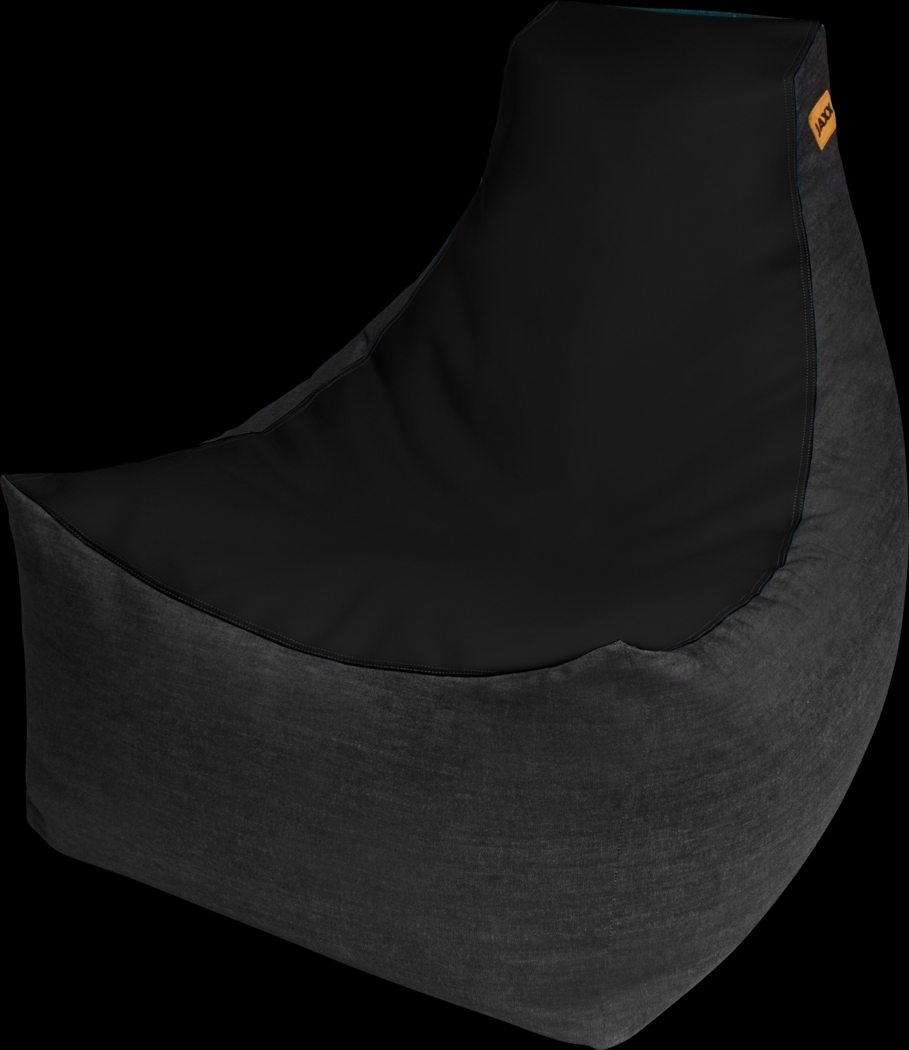 Kids Azani Black Gaming Bean Bag Chair - Thumbnail - Image 1
