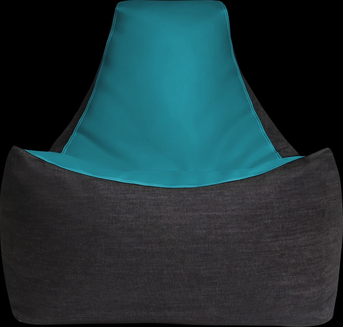 Kids Azani Blue Gaming Bean Bag Chair - Thumbnail - Image 2