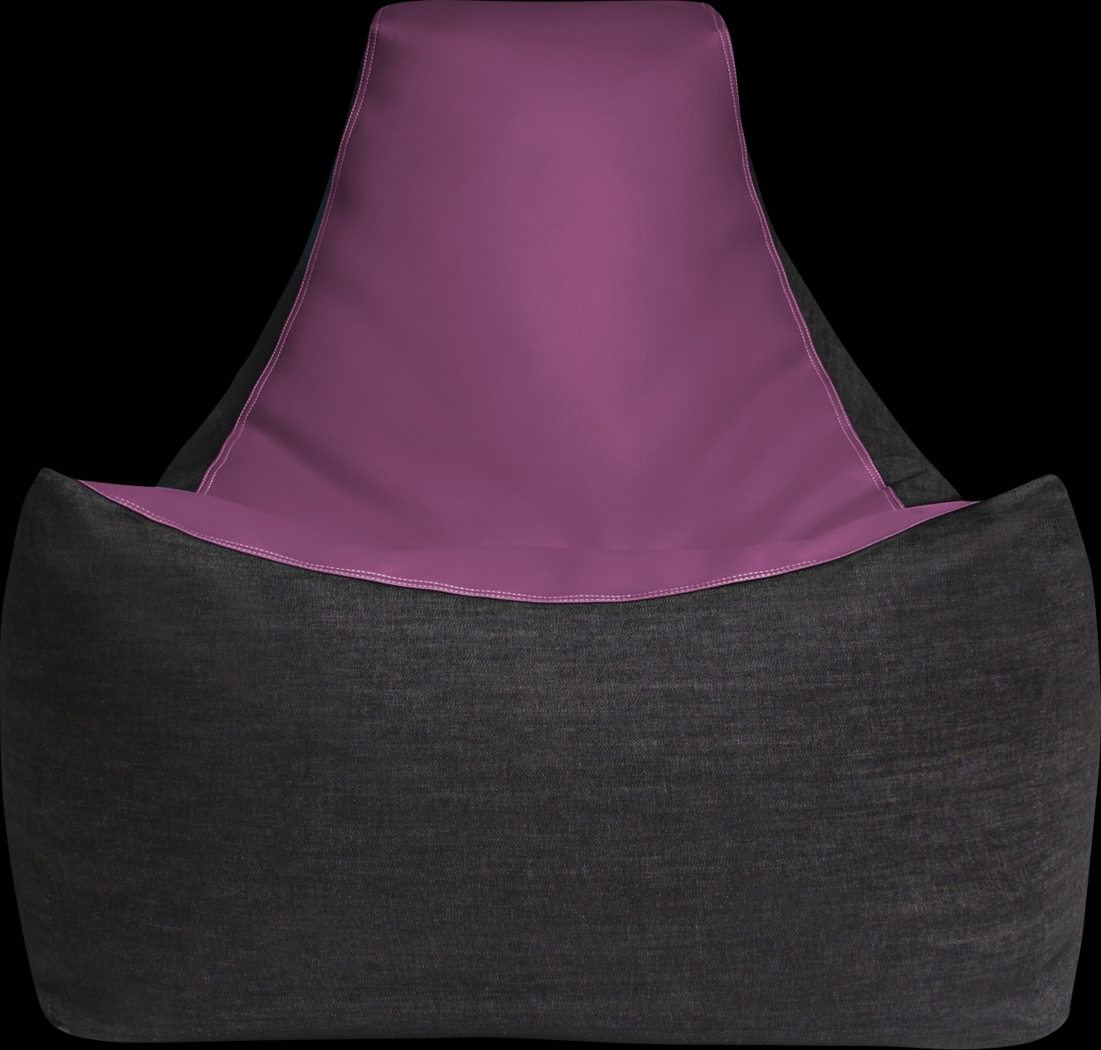 Kids Azani Purple Gaming Bean Bag Chair - Thumbnail - Image 2