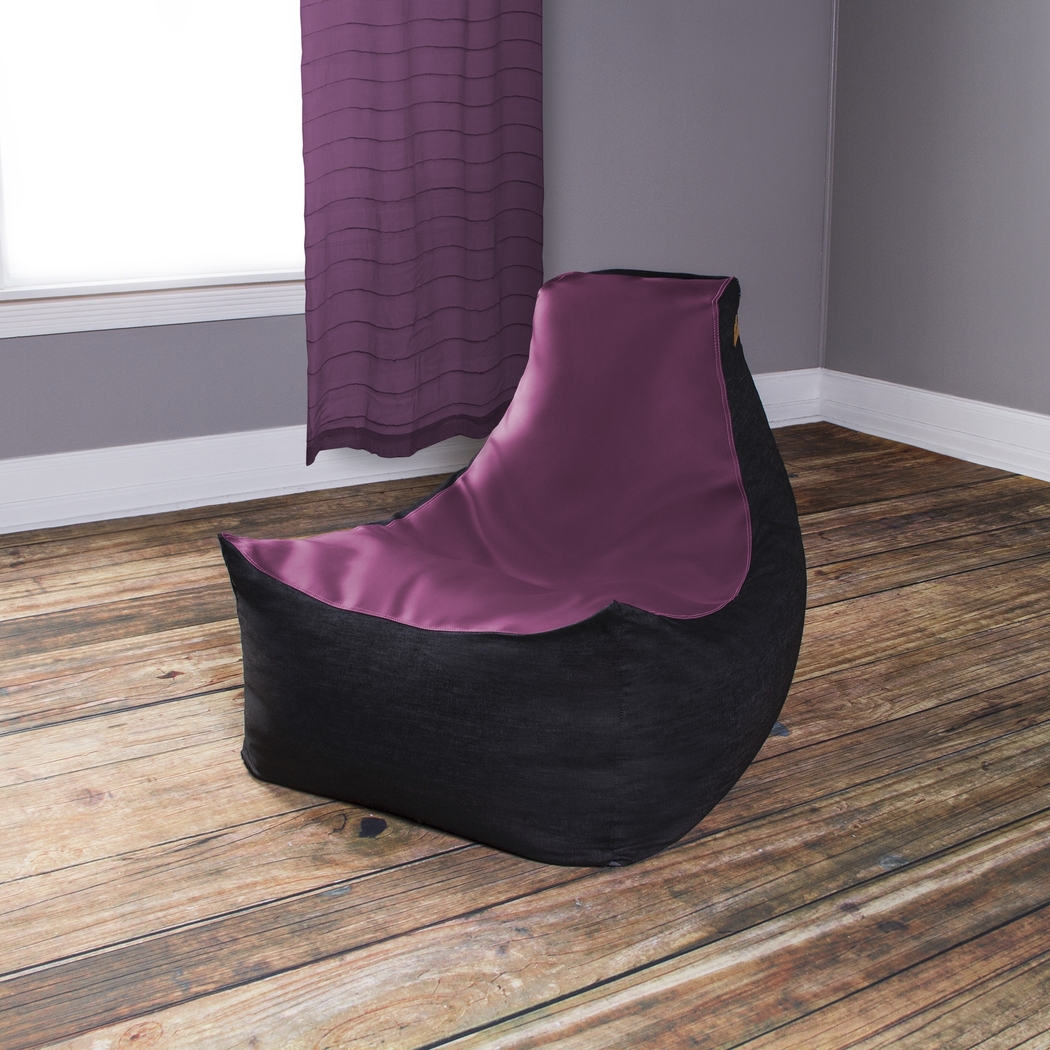 Kids Azani Purple Gaming Bean Bag Chair - Thumbnail - Image 6