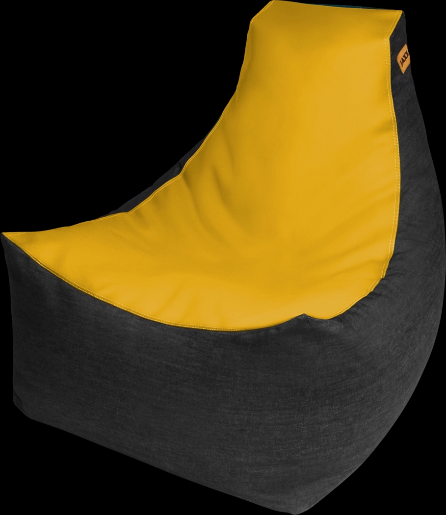 Kids Azani Yellow Gaming Bean Bag Chair - Thumbnail - Image 1