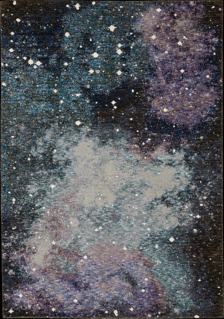 Kids Astro Flair Black 3'3 x 5' Rug - Thumbnail - Image 1
