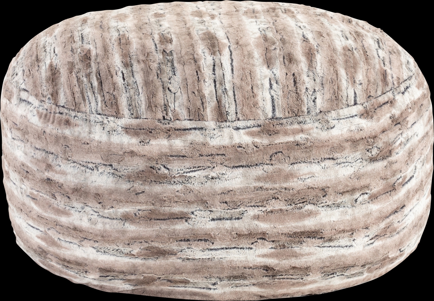 Kids Aull Brown Bean Bag Chair - Thumbnail - Image 1