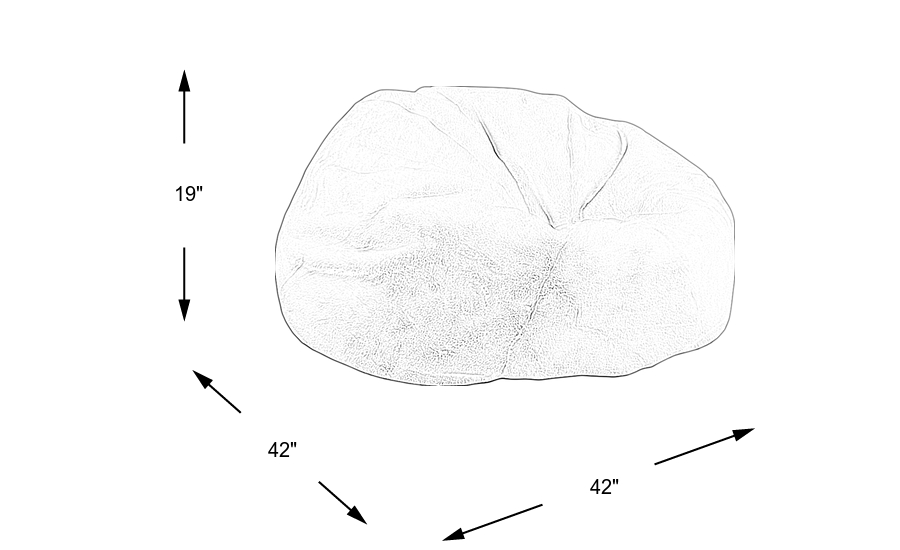 Dimension Image. Please refer to the Dimension Tab on this page for dimension details.