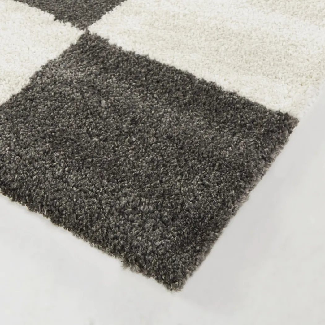 Kids Vibe Check Gray 5'3 x 7' Rug - Thumbnail - Image 4