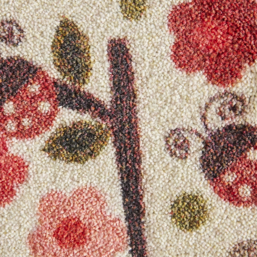 Kids Autumn Forest Beige 5' x 8' Rug - Thumbnail - Image 4