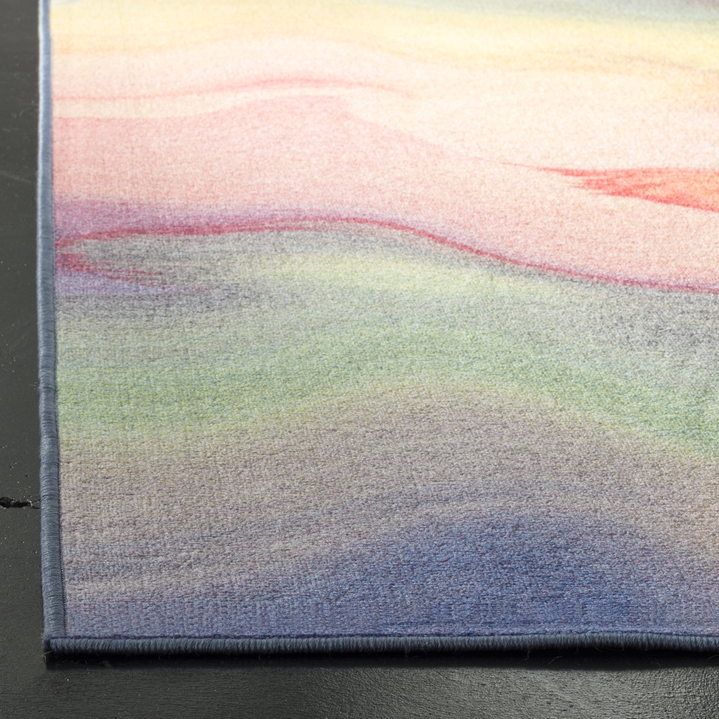 Kids Avolire Multi 5'5 x 7'6 Rug - Thumbnail - Image 3