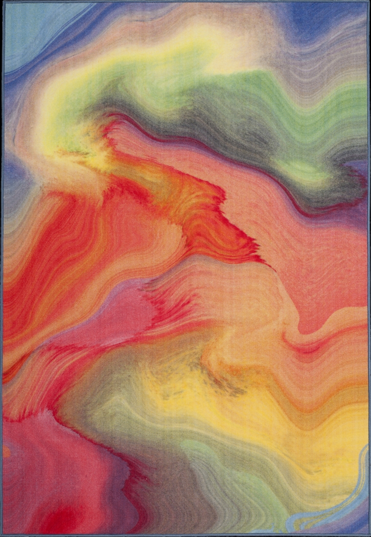 Kids Avolire Multi 6'7 x 9' Rug - Thumbnail - Image 1