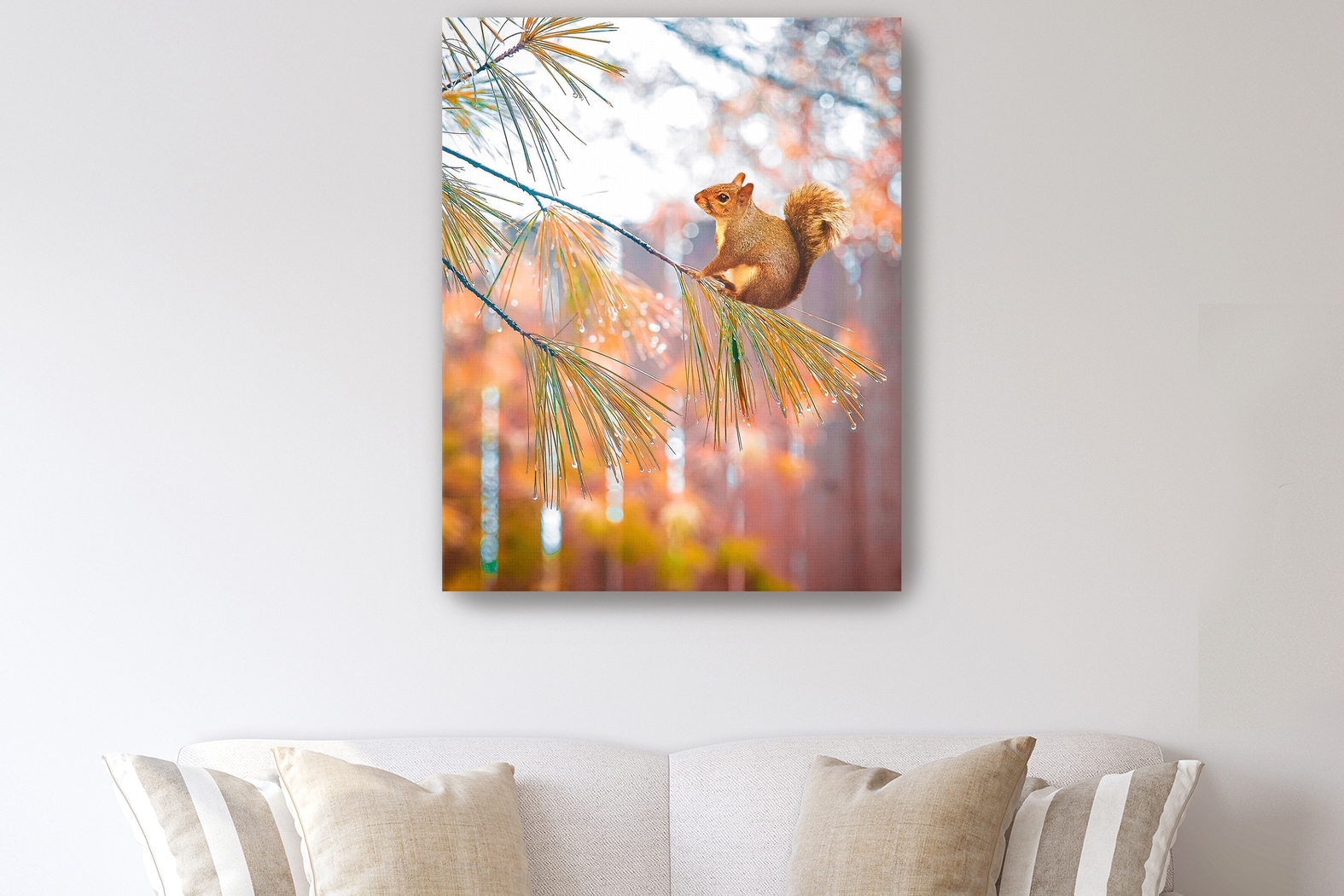 Kids Baby Squirrel I Brown Artwork - Thumbnail - Image 2