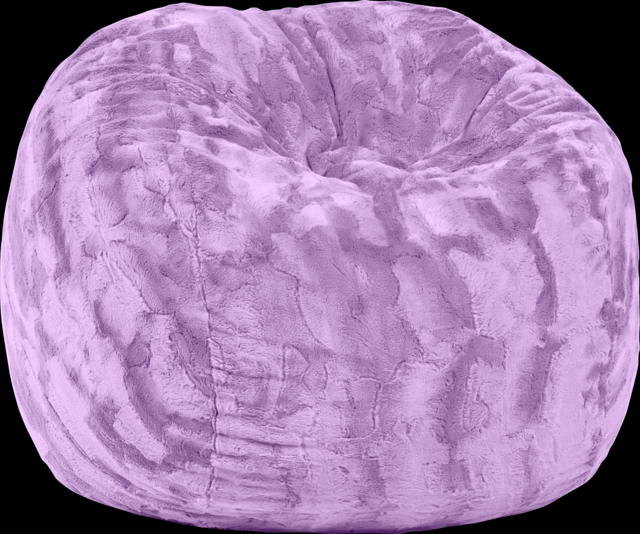 Kids Baigo Purple Bean Bag Chair - Thumbnail - Image 1