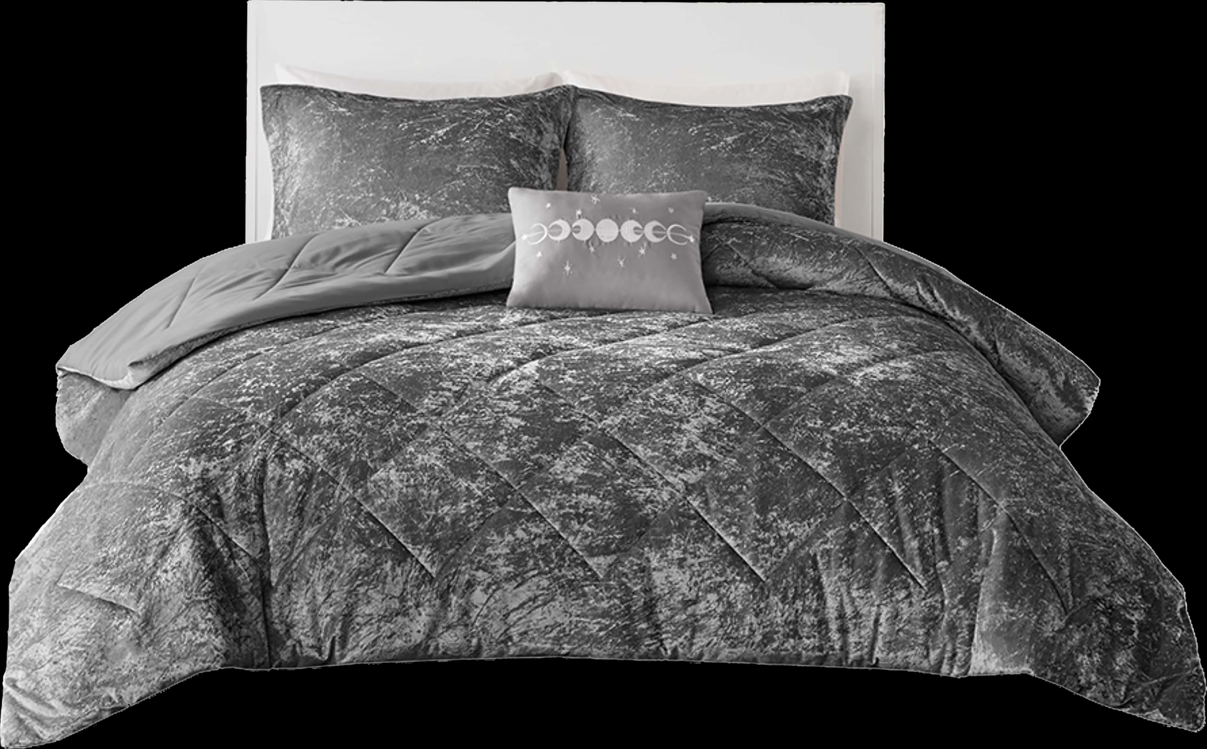 Kids Bajaro Gray Full Comforter Set - Thumbnail - Image 1