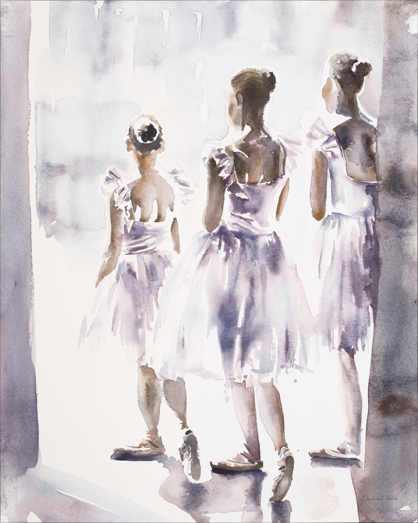 Kids Ballet Class White Artwork - Thumbnail - Image 1