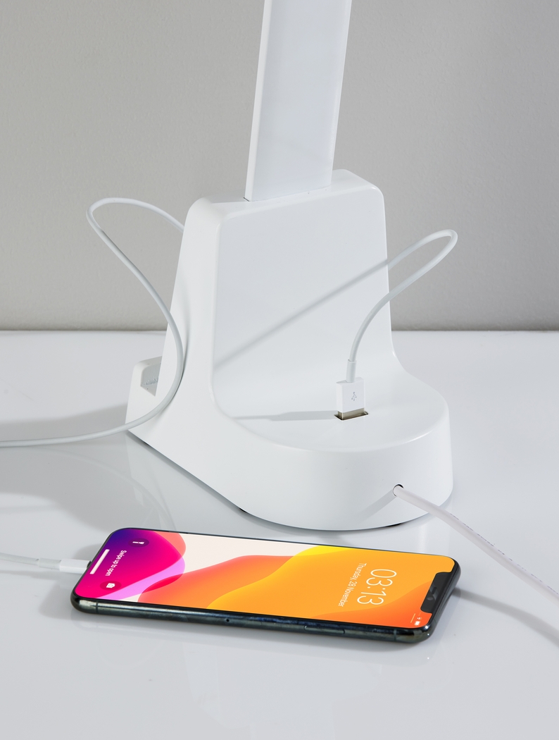 Kids Balzar White Table Lamp - Thumbnail - Image 5