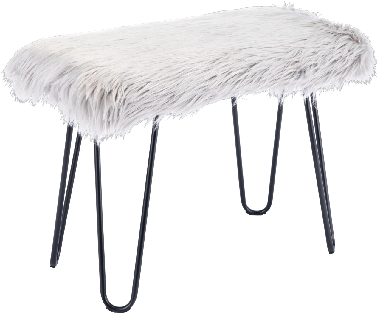 Kids Banchory Gray Accent Bench - Thumbnail - Image 1