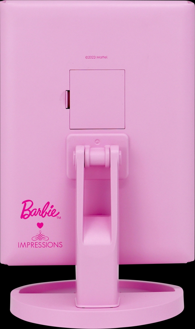 Kids Barbie Pink Tri-Fold Vanity Mirror - Thumbnail - Image 3