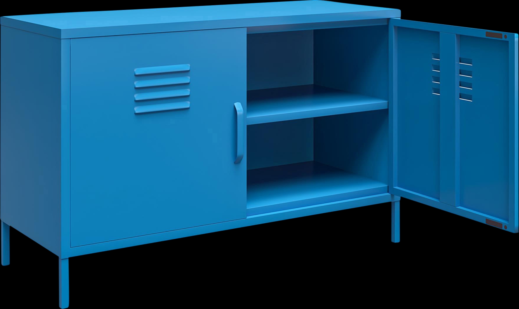 Kids Barhill Blue Storage Locker - Thumbnail - Image 2